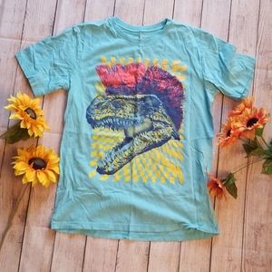 Xl boys dinosaur t shirt light blue